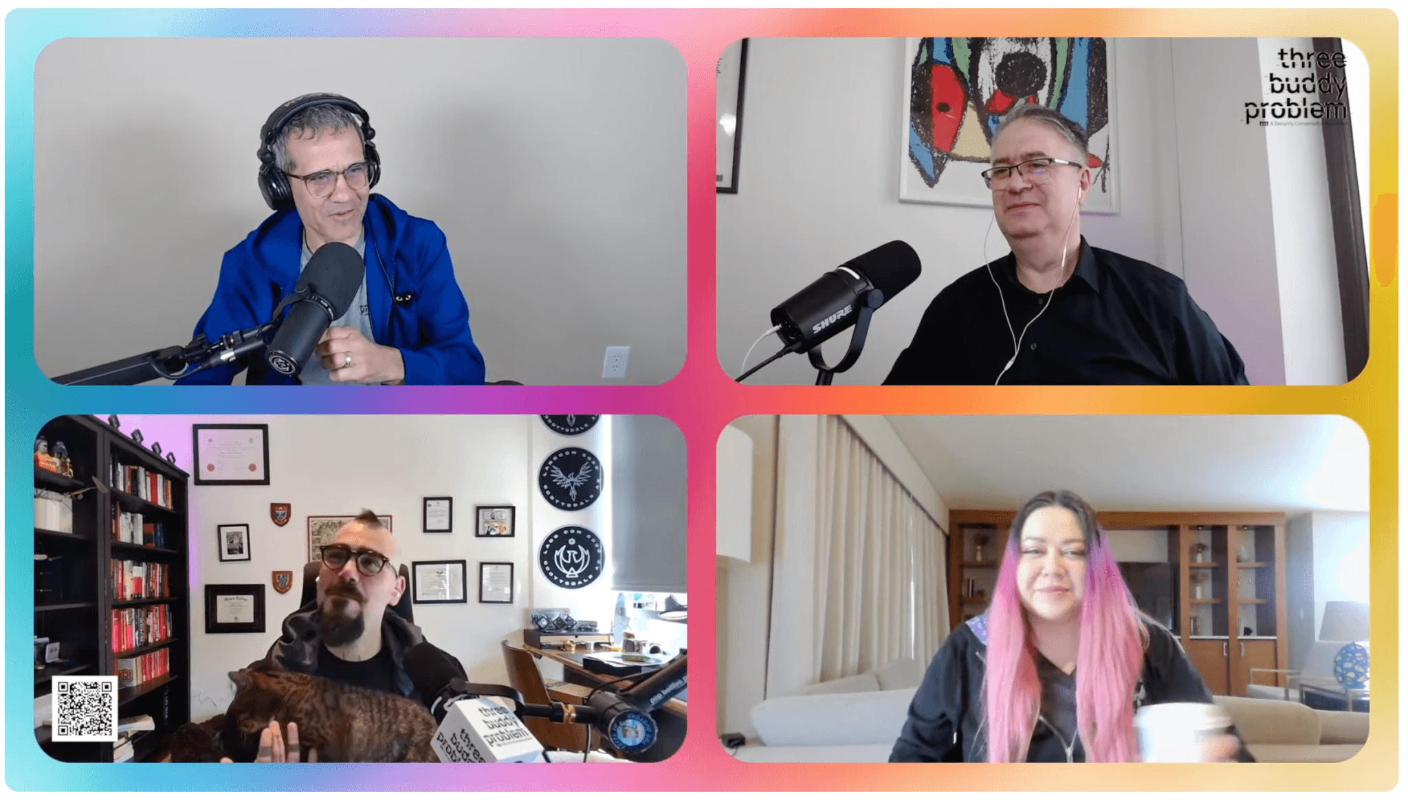 The Three Buddy Problem hosts are joined by Katie Moussouris to discuss the latest infosec news.
